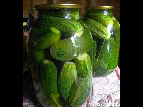 Видео: Маринованные огурцы по Бородулински 🥒🥒🥒