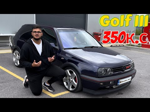 Видео: VW golf 3 с 350к.с—POV+Оглед!