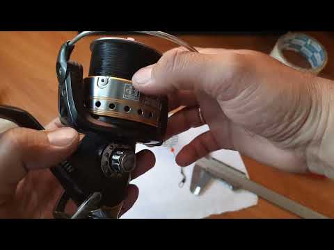 Видео: Ремонт катушки, как поменять клипсу на шпуле катушки? #катушка #ремонт #шпуля #клипса