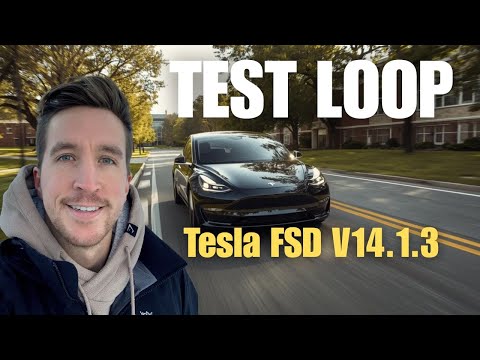Видео: FSD V14.1.3 | Тестовый цикл