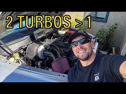 Видео: ЛУЧШАЯ УСТАНОВКА ТУРБО 5.9 CUMMINS