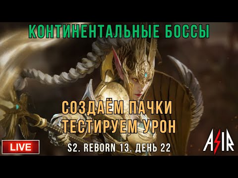 Видео: Dragonheir: Silent Gods | 22 день | Континентальные боссы. Создаём пачки. Тестируем урон