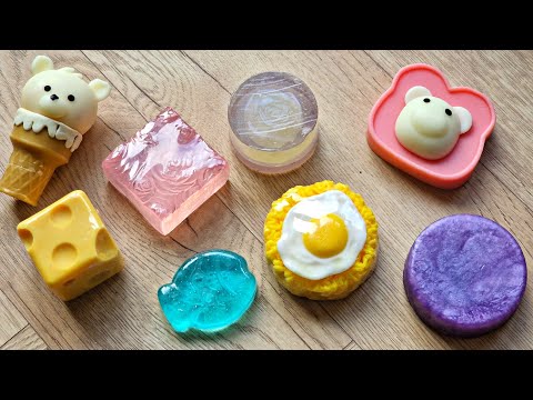 Видео: ASMR SOAP. ❤️❤️Soft soap cutting❤️❤️Резка мягкого мыла. Satisfying video❤️❤️