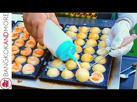 Видео: ЛУЧШАЯ уличная еда в БАНГКОКЕ | Живая кулинария