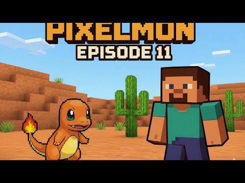 Видео: Pixelmon в майнкрафт . Прохождение . Episode 11 . Новый друг!