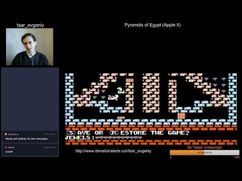 Видео: История id Software #009 - Pyramids of Egypt (Apple II) by John Romero - часть 5