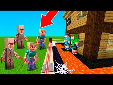 Видео: АПОКАЛИПСИС 1000 ПАРАЗИТОВ НАПАЛ НА ДЕРЕВНЮ В MINECRAFT!! (ВИРУС)