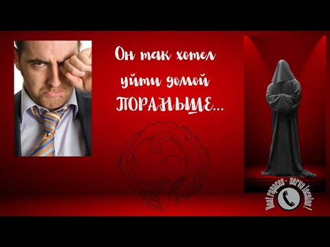 Видео: Он так хотел уйти домой пораньше! (Автор - Станислав)