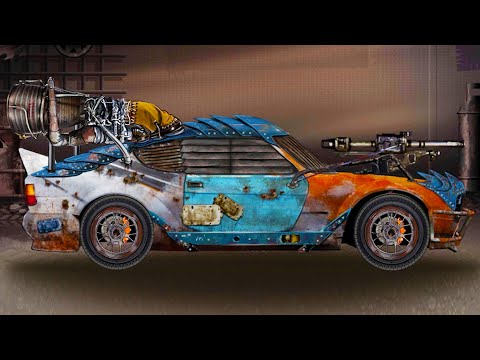 Видео: Машина со Свалки Zombie Hill Racing #11 Обновление и Прохождение на Машинки Кида