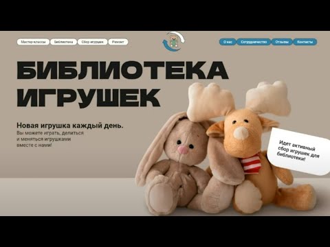 Видео: Проект Библиотека игрушек