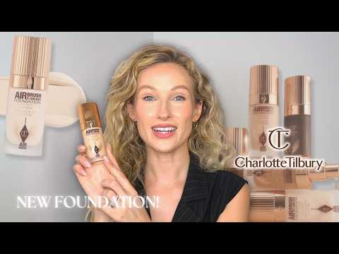Видео: Обзор новой тональной основы Airbrush Flawless Foundation от Charlotte Tilbury + тест на стойкость