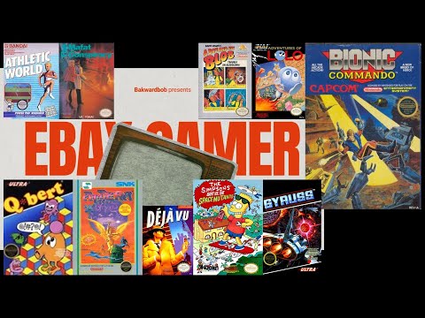 Видео: ЛОТ из 10 игр Nintendo, включая Bionic Commando, Ebay Gamer