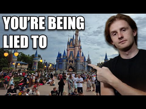 Видео: Диснейуорлд действительно пуст?