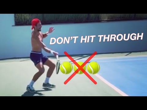 Видео: Интуитивный путь замаха форхендом (он НЕ линейный)