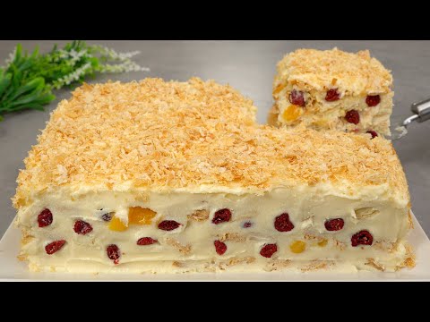 Видео: Торт за 5 минут! Вы будете делать этот торт каждый день. торт Наполеон