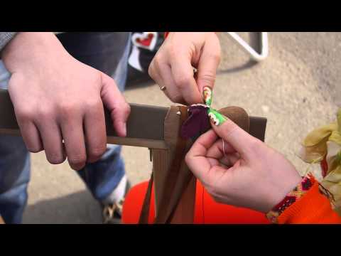 Видео: Казанская узорная кожа - мастер класс