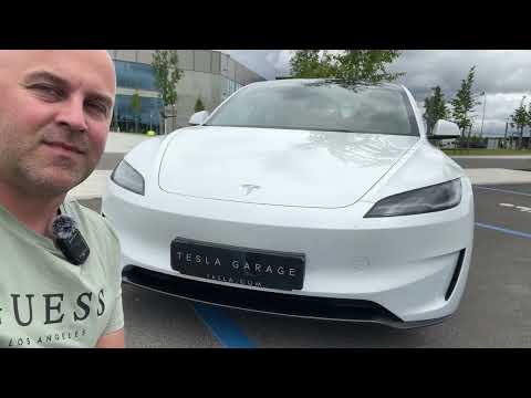 Видео: Первый обзор новой Tesla Model 3 Performance Highland 2024