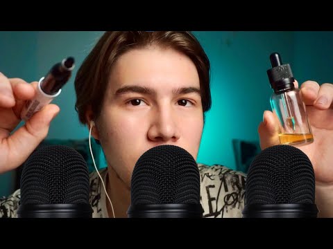 Видео: АСМР СИЛЬНОЕ СТЕРЕО С УШКА НА УШКО