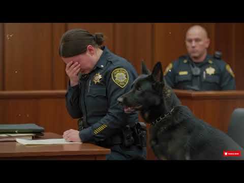 Видео: Полицейский приговорён к смерти — и её немецкая овчарка делает то, что потрясает всех...