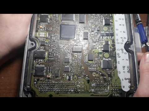 Видео: Audi Q7 3.6 ecu, вскрытие  ....