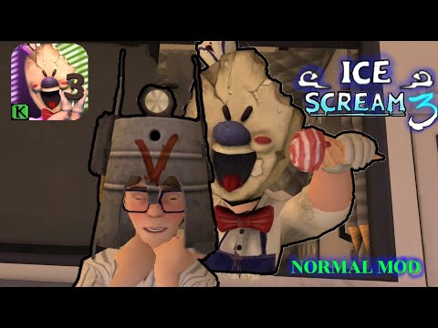 Видео: 🥶ICE SCREAM 3 🥶(🥶МОРОЖЕНЩИК 3🥶) › НОРМАЛЬНЫЙ РЕЖИМ › ПОЛНОЕ ПРОХОЖДЕНИЕ + СЕКРЕТНАЯ КОНЦОВКА