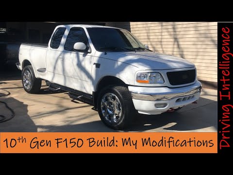 Видео: Мои модификации: 5 лет с подержанным кастомным F150 10-го поколения 1997-2004 годов: обзор модифи...