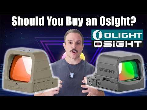 Видео: Подробности о линейке пистолетных прицелов Olight Osight Red Dot (выпуск 2025 года)