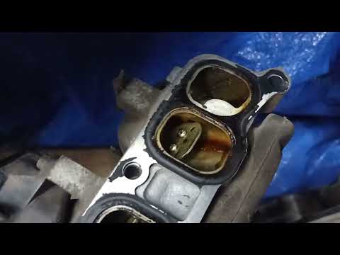 Видео: течь масла в районе турбины CX7 Mazda