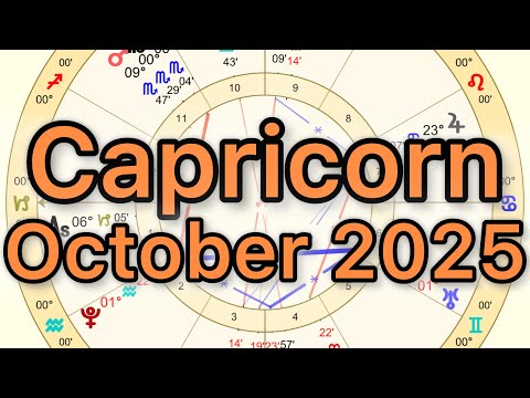Видео: Гороскоп Козерог на октябрь 2025 года