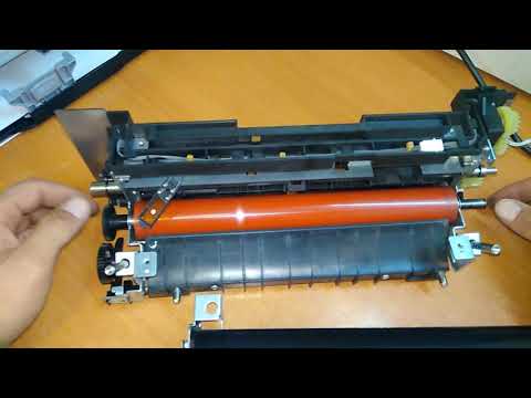 Видео: Разбор печки Kyocera ECOSYS M2540dn Застревает бумага