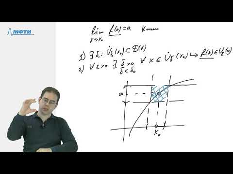 Видео: Предел функции (часть 1)