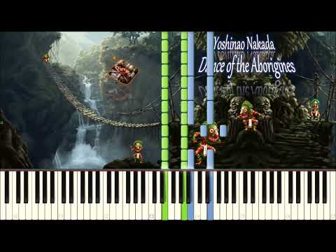 Видео: Ёсинао Накада - Танец дикарей (piano tutorial) [НОТЫ + MIDI]