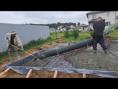 Видео: Плита 6х6 под Баню из Газика. 08-2025