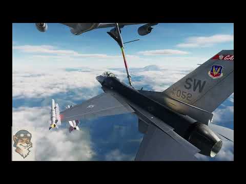 Видео: DCS. Как я мУЧИЛСЯ дозаправлять F-16