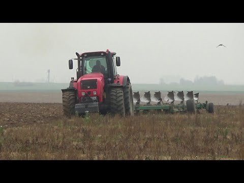 Видео: Поднятие зяби на МТЗ 3522