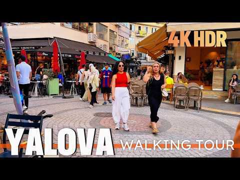 Видео: Откройте для себя Ялову, Турция: потрясающая пешеходная экскурсия в формате 4K HDR по центру города