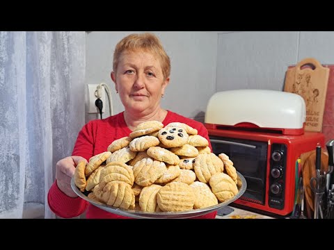 Видео: ПЕЧЕНЬЕ ИЗ ДЕТСТВА . ВНУК СКАЗАЛ : ПОЧЕМУ ТАК МАЛО?!