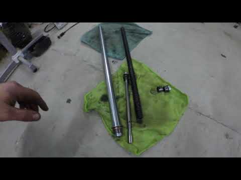 Видео: разборка пера вилки lifan lf200 gy-5