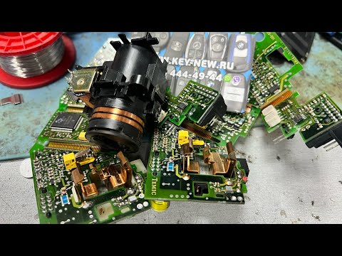 Видео: Ремонтируем замок зажигания Mercedes W210 W208