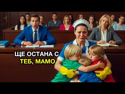 Видео: Прислужницата, обвинена от милиардера, отиде в съда без адвокат — докато децата му не се появиха