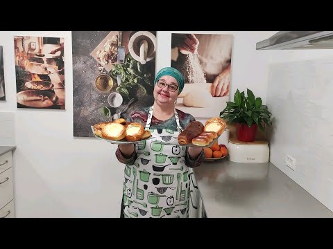 Видео: РУЛЕТЫ С ОРЕХАМИ,ВАТРУШКИ И БУЛОЧКИ С КУРАГОЙ НА СДОБНОМ ТЕСТЕ