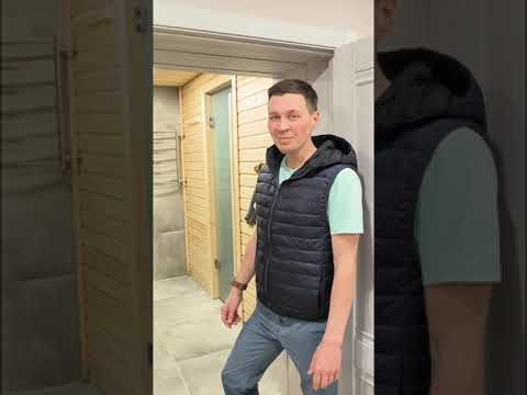 Видео: Обзор цокольного этажа, сауна в подвале