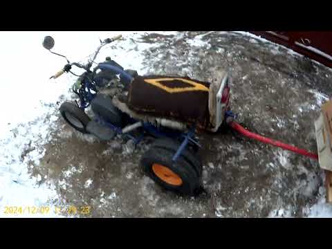 Видео: Детск. квадроцикл БИНЧ-3, испытания. ч.2.