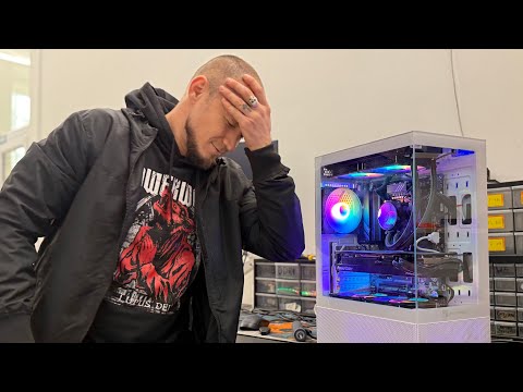 Видео: Клиент собрал ПК, но он не доволен! 100 градусов в простое! 🤬😱 #happypc 