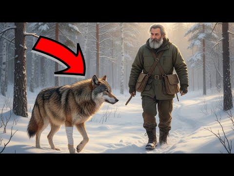 Видео: РАНЕНЫЙ волк привёл человека в лес... То, что он показал, ПОТРЯСЛО до слёз!