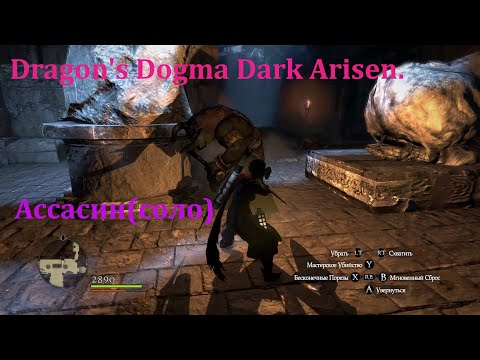 Видео: Dragon's Dogma Dark Arisen. Ассасин(соло)