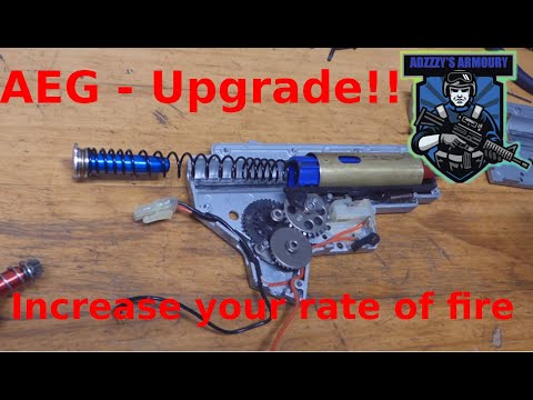 Видео: Как увеличить скорострельность — Airsoft AEG