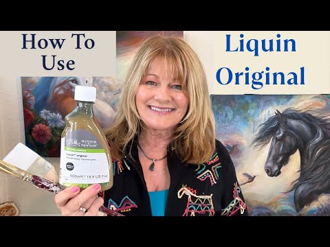 Видео: Как использовать Liquin Original ~Масляная живопись