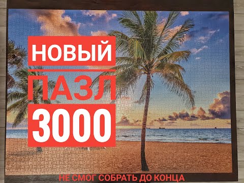 Видео: Пазл на 3000 деталей и моё новое увлечение
