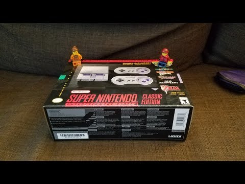 Видео: Обзор американской версии SNES Mini